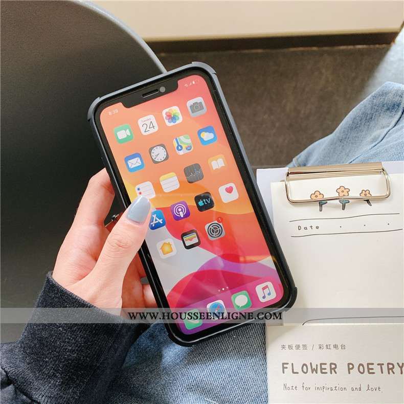 Housse Oppo Find X2 Pro Protection Personnalité Tout Compris Téléphone Portable Vert Incassable Flui