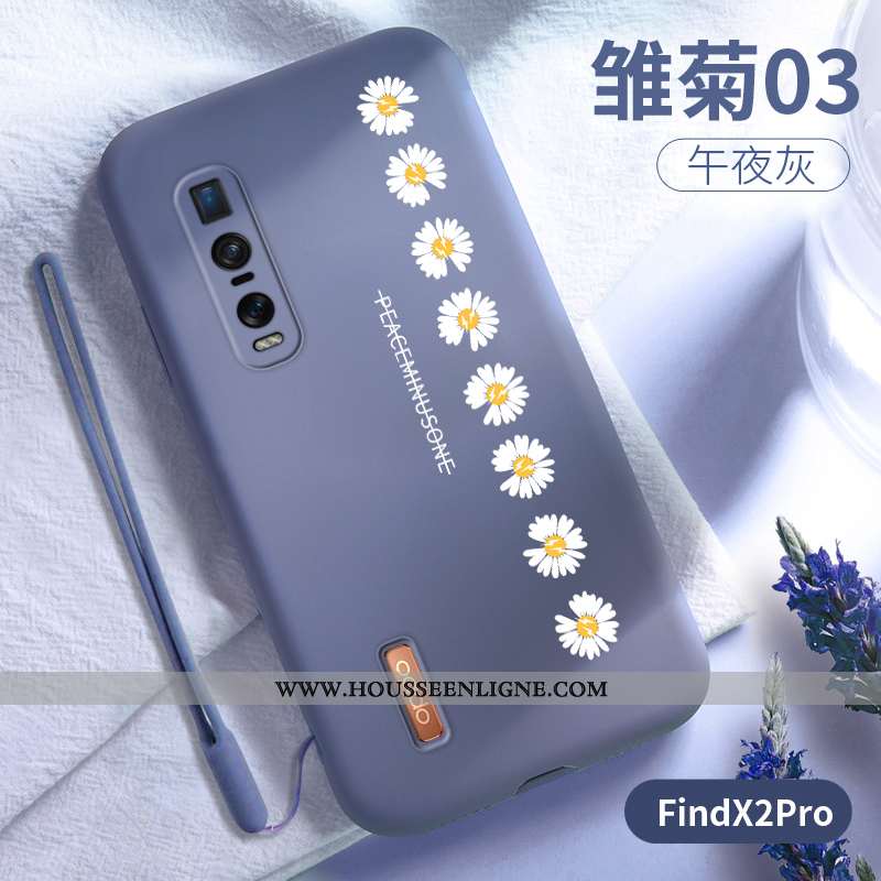 Housse Oppo Find X2 Pro Protection Ultra Légère Téléphone Portable Vert Net Rouge Incassable Verte