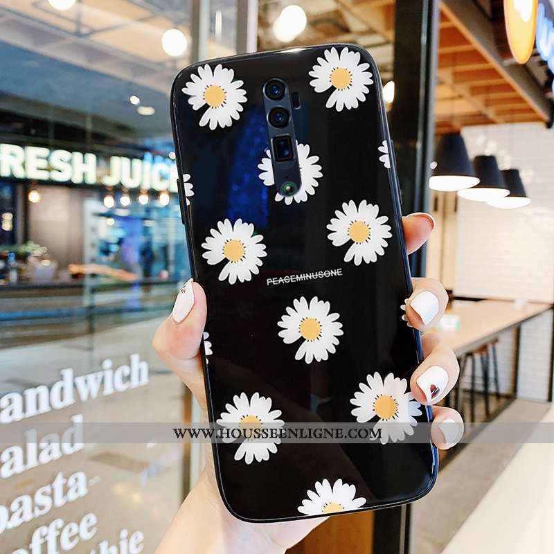 Housse Oppo Reno 10x Zoom Créatif Tendance Net Rouge Protection Coque Bleu Téléphone Portable