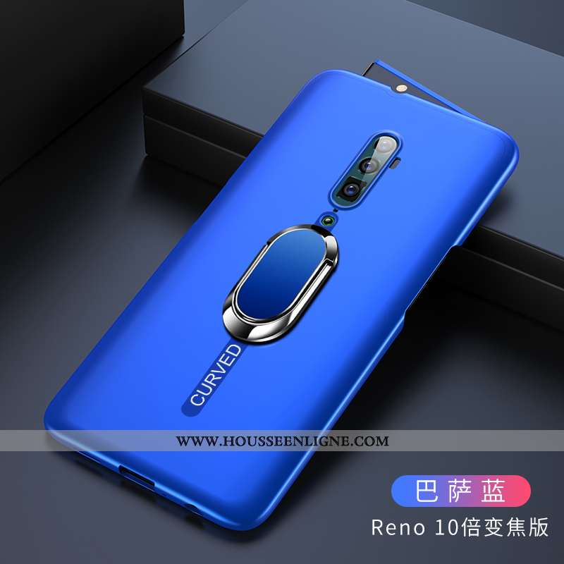 Housse Oppo Reno 10x Zoom Protection Délavé En Daim Téléphone Portable Difficile Orange Coque Étui