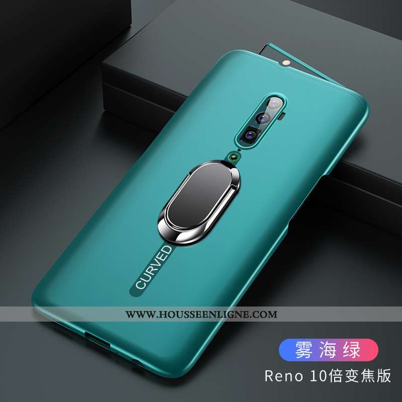 Housse Oppo Reno 10x Zoom Protection Délavé En Daim Téléphone Portable Difficile Orange Coque Étui