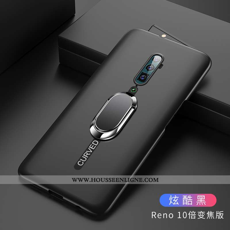 Housse Oppo Reno 10x Zoom Protection Délavé En Daim Téléphone Portable Difficile Orange Coque Étui