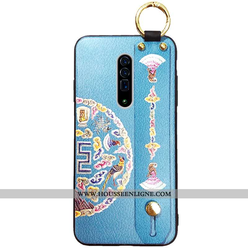 Housse Oppo Reno 10x Zoom Tendance Fluide Doux Haute Étui Mode Protection Coque Rose