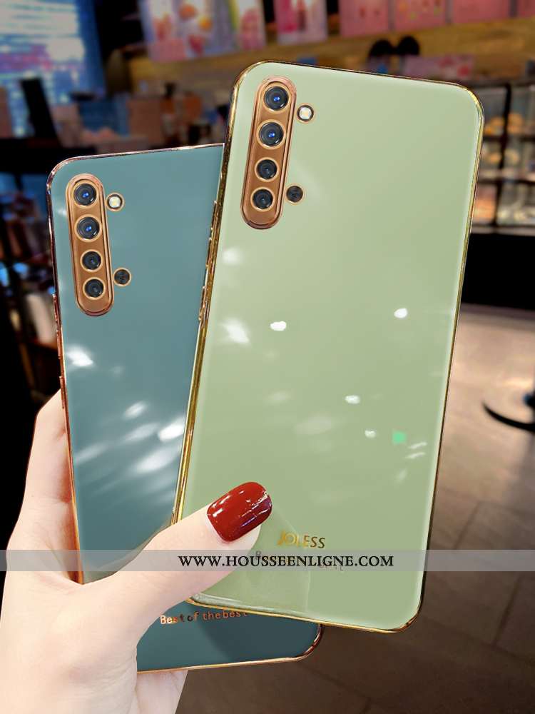 Housse Oppo Reno 3 Fluide Doux Silicone Net Rouge Rose Incassable Protection Téléphone Portable