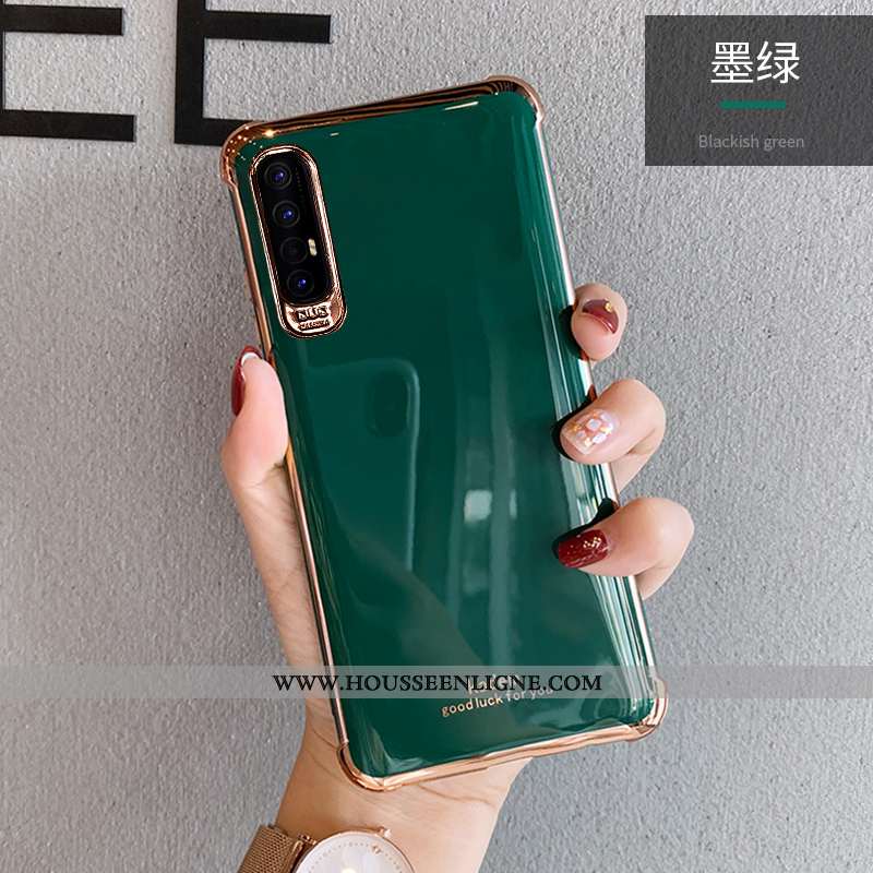 Housse Oppo Reno 3 Pro Personnalité Créatif Blanc Fluide Doux Net Rouge Nouveau Coque Blanche