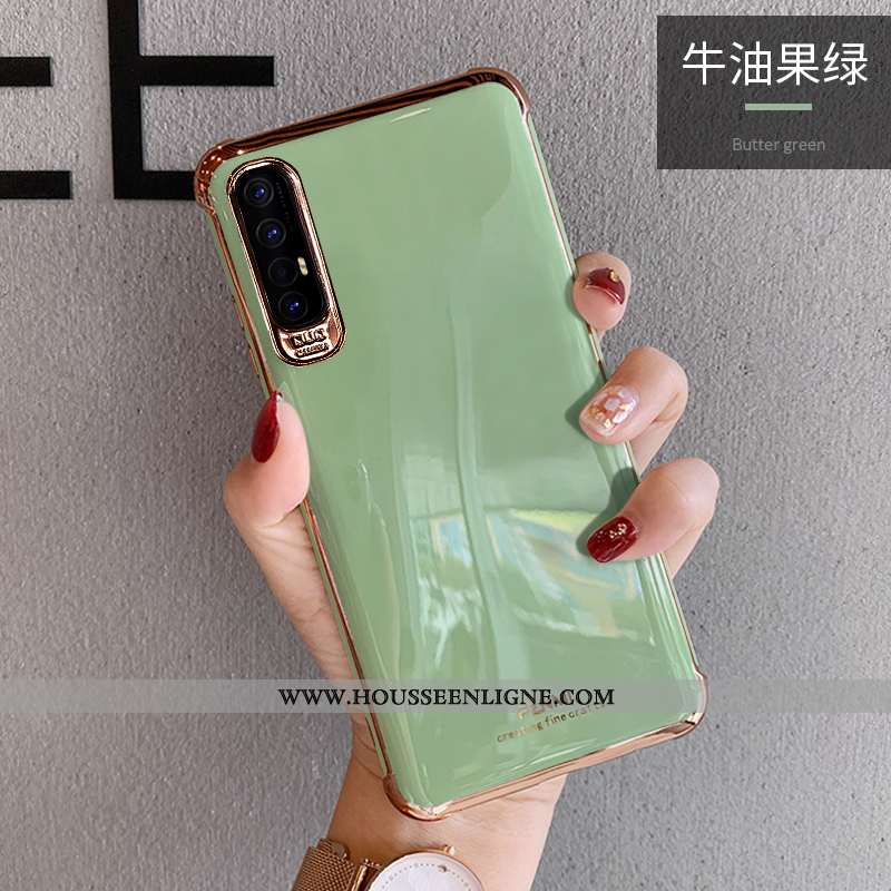 Housse Oppo Reno 3 Pro Personnalité Créatif Blanc Fluide Doux Net Rouge Nouveau Coque Blanche