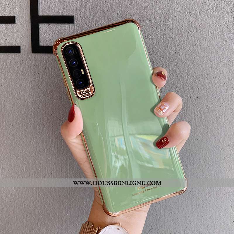 Housse Oppo Reno 3 Pro Personnalité Créatif Blanc Fluide Doux Net Rouge Nouveau Coque Blanche
