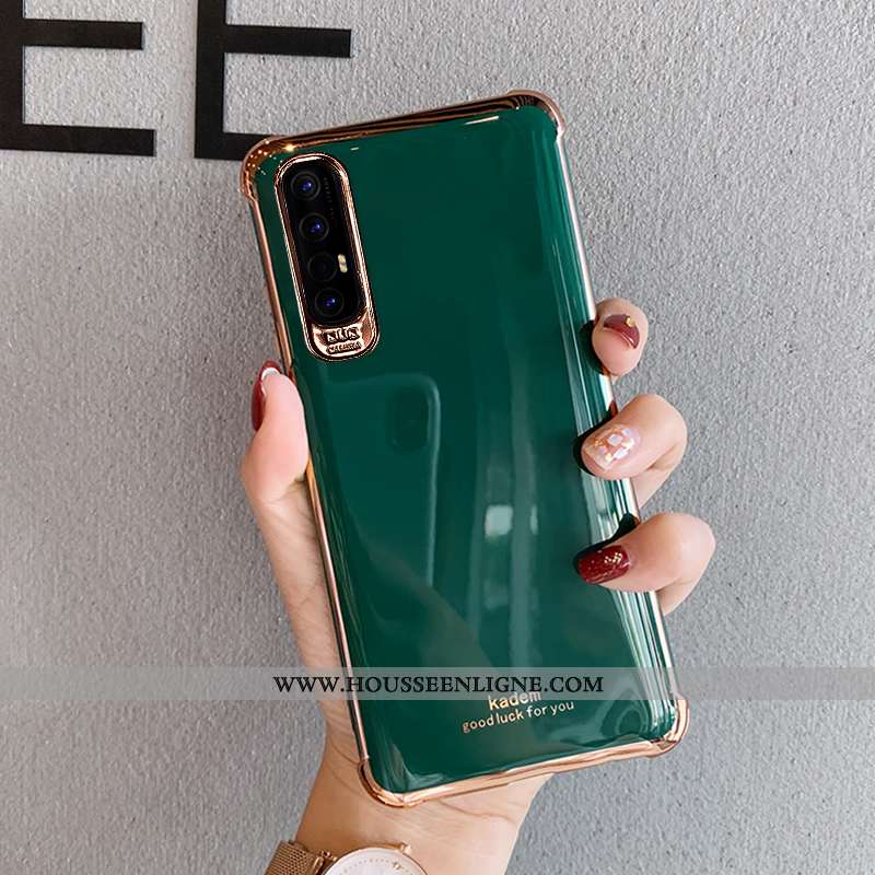 Housse Oppo Reno 3 Pro Personnalité Créatif Blanc Fluide Doux Net Rouge Nouveau Coque Blanche