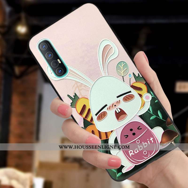 Housse Oppo Reno 3 Pro Personnalité Créatif Silicone Incassable Net Rouge Coque Ultra Coloré