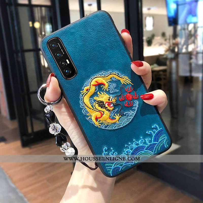 Housse Oppo Reno 3 Pro Tendance Fluide Doux Amoureux Nouveau Style Chinois Téléphone Portable Incass
