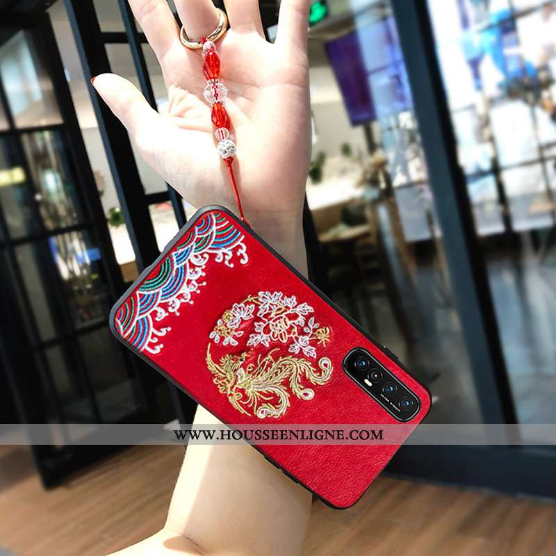 Housse Oppo Reno 3 Pro Tendance Fluide Doux Amoureux Nouveau Style Chinois Téléphone Portable Incass