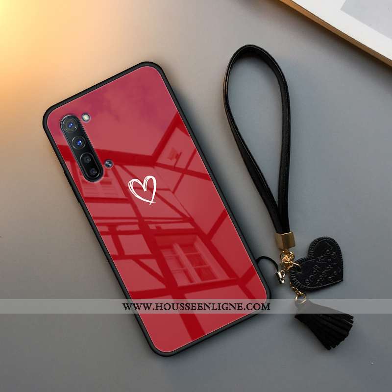 Housse Oppo Reno 3 Tendance Fluide Doux Téléphone Portable Étui Verre Silicone Simple Noir