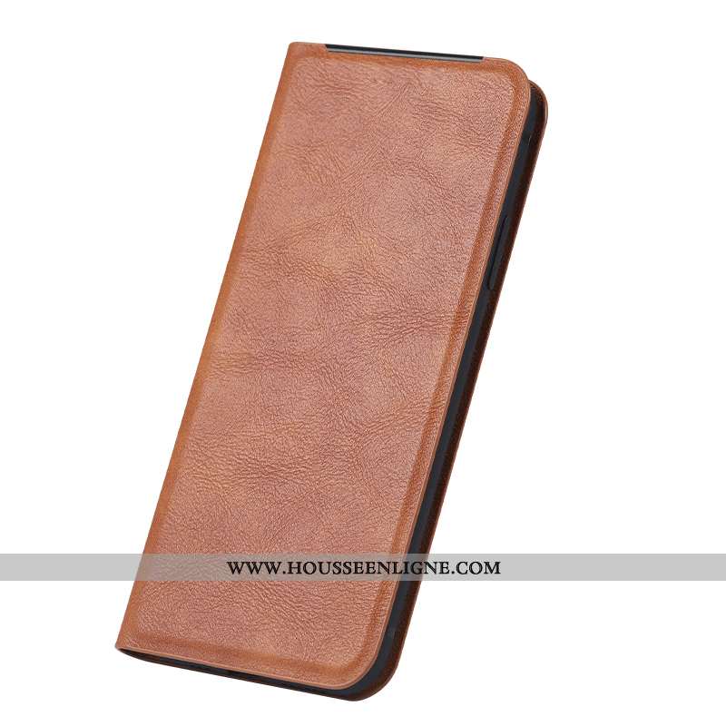 Housse Oppo Reno Z Cuir Silicone Téléphone Portable Kaki Clamshell Protection Étui Khaki