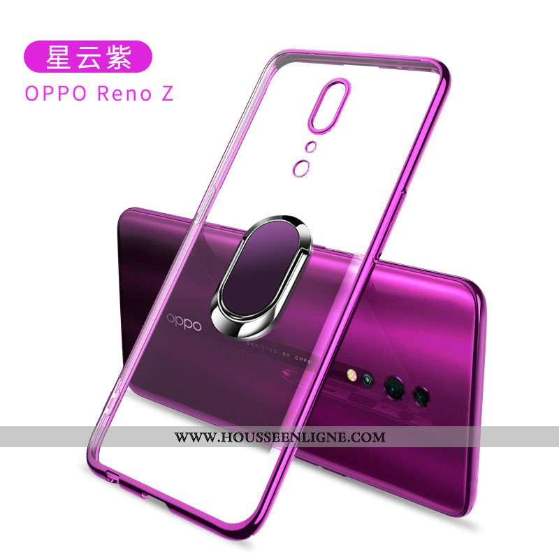 Housse Oppo Reno Z Légère Fluide Doux Incassable Ultra Tendance Or Protection Doré