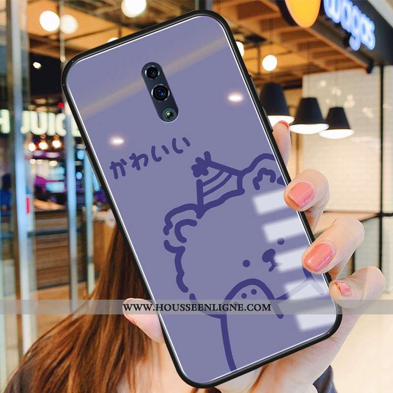 Housse Oppo Reno Z Légère Fluide Doux Étui Tout Compris Charmant Ours Incassable Blanche