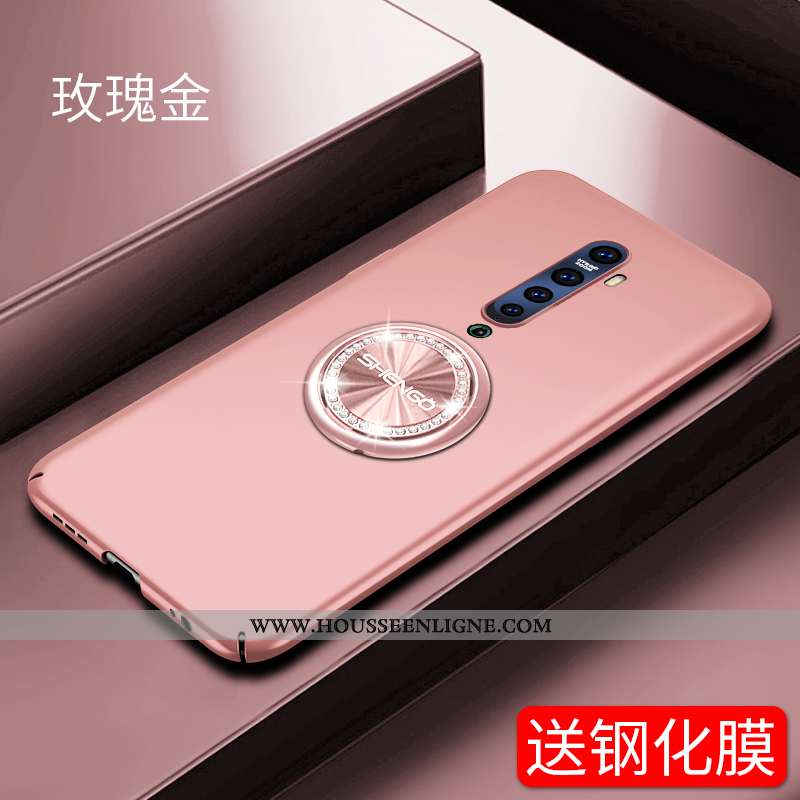 Housse Oppo Reno2 Personnalité Créatif Étui Support Tout Compris Incassable Noir