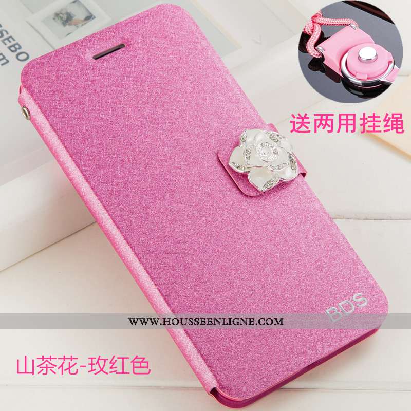 Housse Oppo Reno2 Z Strass Ornements Suspendus Étui Clamshell Support Téléphone Portable Coque Champ