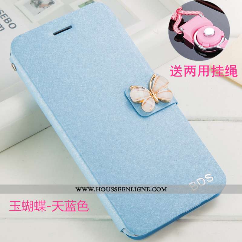 Housse Oppo Reno2 Z Strass Ornements Suspendus Étui Clamshell Support Téléphone Portable Coque Champ