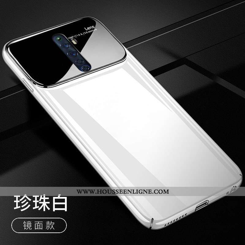 Housse Oppo Reno2 Z Ultra Tendance Blanc Rouge Coque Mesh Nouveau Blanche