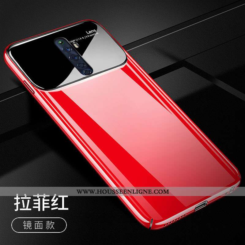 Housse Oppo Reno2 Z Ultra Tendance Blanc Rouge Coque Mesh Nouveau Blanche