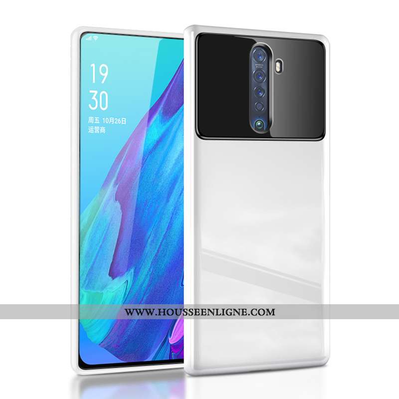Housse Oppo Reno2 Z Ultra Tendance Blanc Rouge Coque Mesh Nouveau Blanche