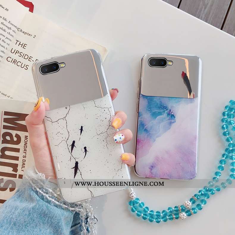 Housse Oppo Rx17 Neo Protection Personnalité Téléphone Portable Tout Compris Silicone Coque Miroir V