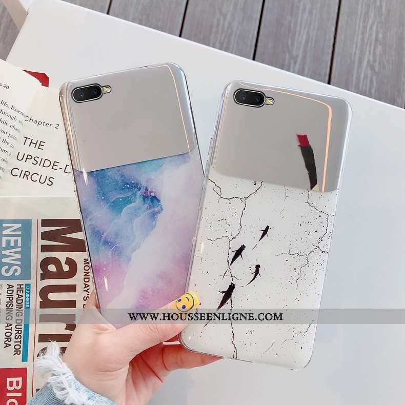 Housse Oppo Rx17 Neo Protection Personnalité Téléphone Portable Tout Compris Silicone Coque Miroir V