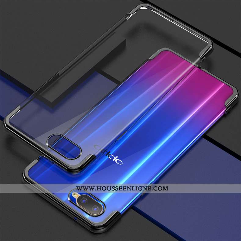 Housse Oppo Rx17 Neo Protection Tendance Étui Coque Silicone Fluide Doux Mode Rouge