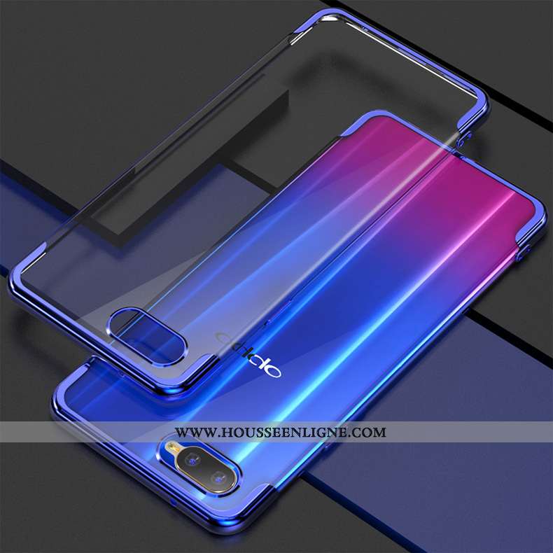 Housse Oppo Rx17 Neo Protection Tendance Étui Coque Silicone Fluide Doux Mode Rouge