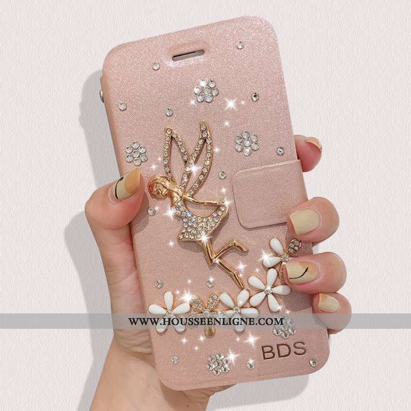 Housse Oppo Rx17 Pro Modèle Fleurie Protection Rose Incassable Soie Mulberry Téléphone Portable Pers