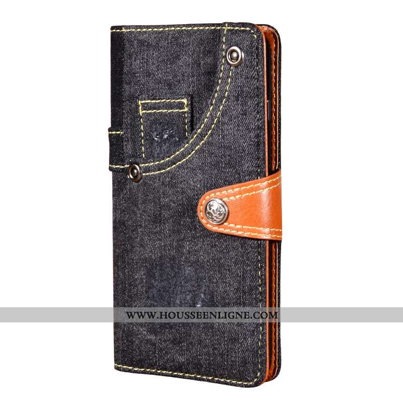 Housse Samsung Galaxy A10 Coque Étoile Bleu Téléphone Portable