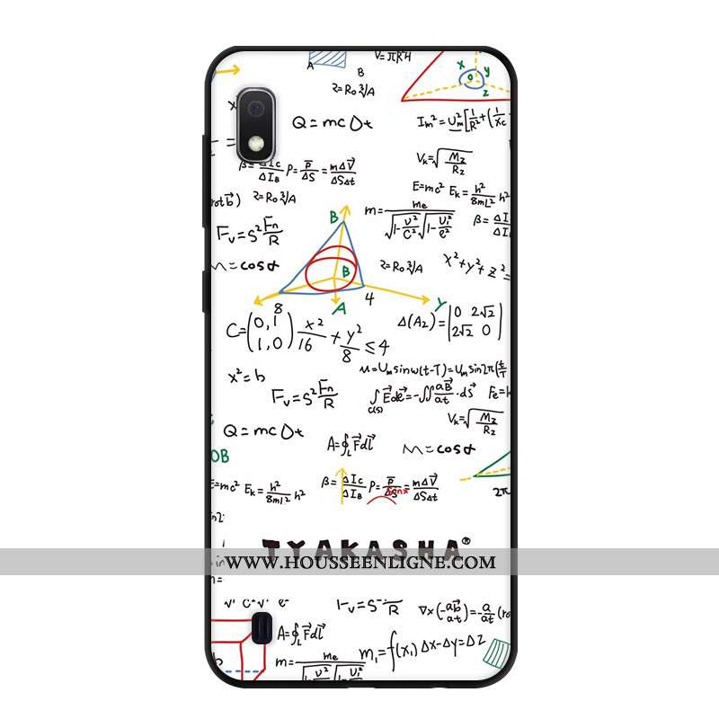 Housse Samsung Galaxy A10 Créatif Dessin Animé Étui Étoile Protection Vert Téléphone Portable Verte