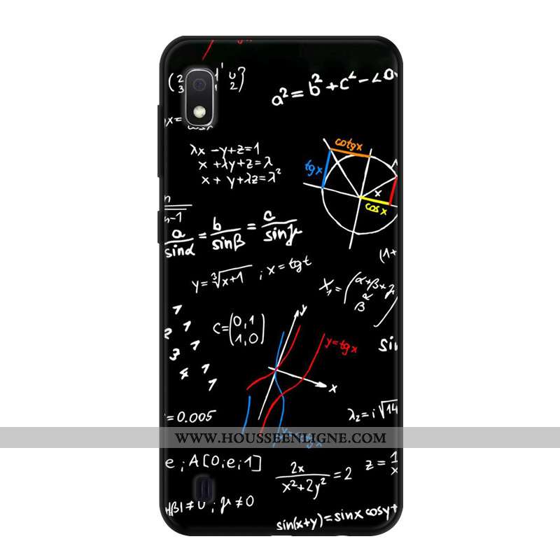 Housse Samsung Galaxy A10 Créatif Dessin Animé Étui Étoile Protection Vert Téléphone Portable Verte