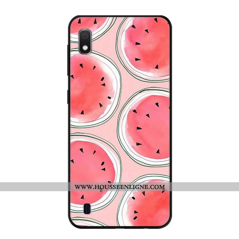 Housse Samsung Galaxy A10 Créatif Dessin Animé Étui Étoile Protection Vert Téléphone Portable Verte