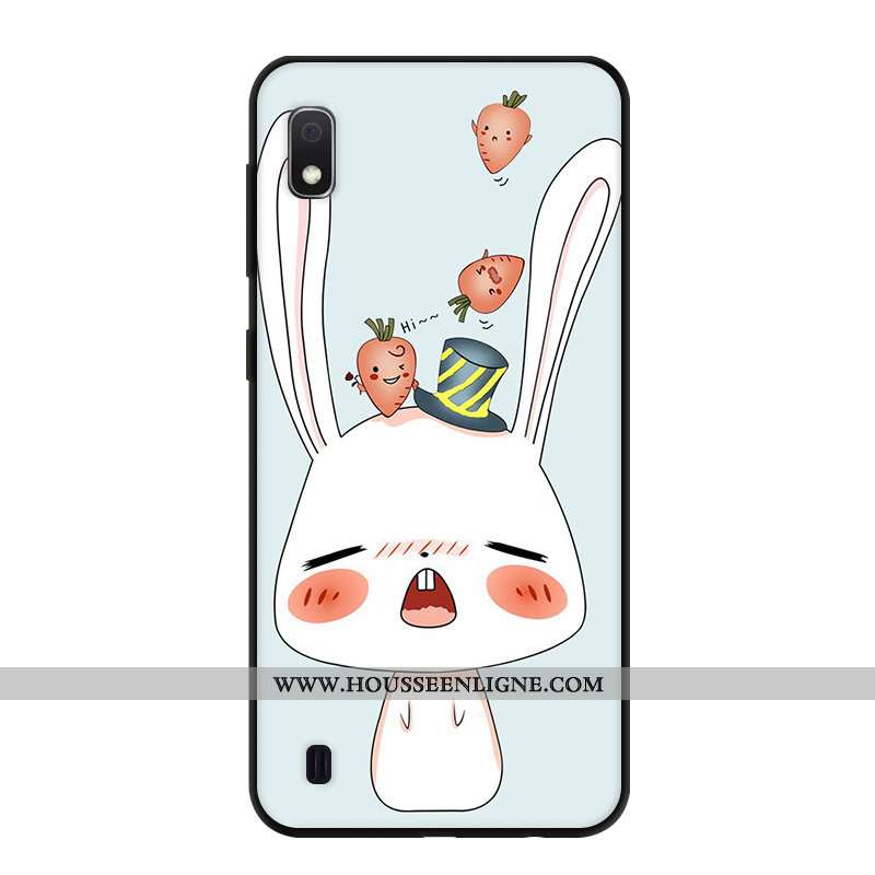Housse Samsung Galaxy A10 Créatif Dessin Animé Étui Étoile Protection Vert Téléphone Portable Verte