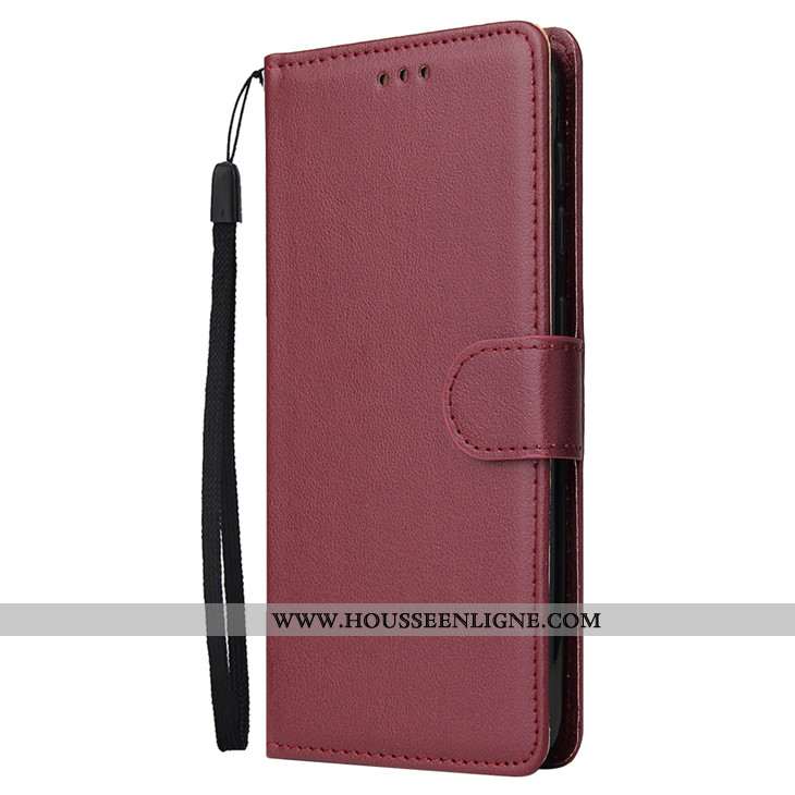 Housse Samsung Galaxy A10 Cuir Fluide Doux Téléphone Portable Rose Étoile Tout Compris Étui