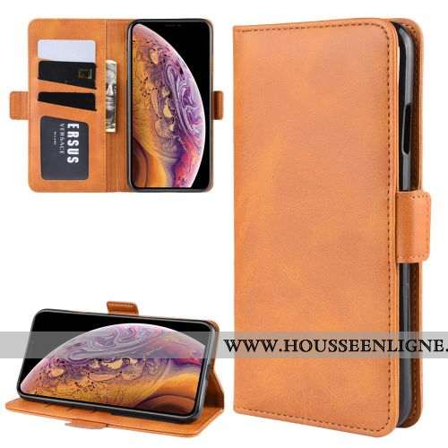 Housse Samsung Galaxy A10 Cuir Protection Étui Coque Jaune Tout Compris