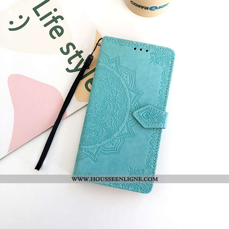 Housse Samsung Galaxy A10 Protection Ornements Suspendus Incassable Coque Tout Compris Cuir Gaufrage