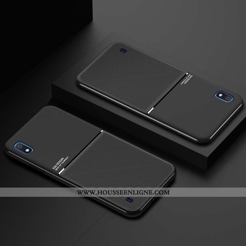 Housse Samsung Galaxy A10 Protection Tendance Membrane Simple Luxe Tout Compris Noir