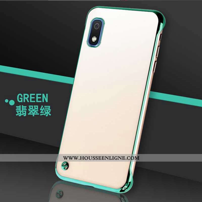 Housse Samsung Galaxy A10 Protection Téléphone Portable Rouge Incassable Étoile Étui Coque