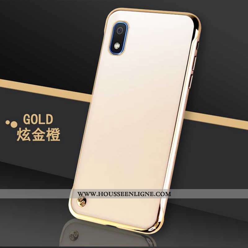 Housse Samsung Galaxy A10 Protection Téléphone Portable Rouge Incassable Étoile Étui Coque