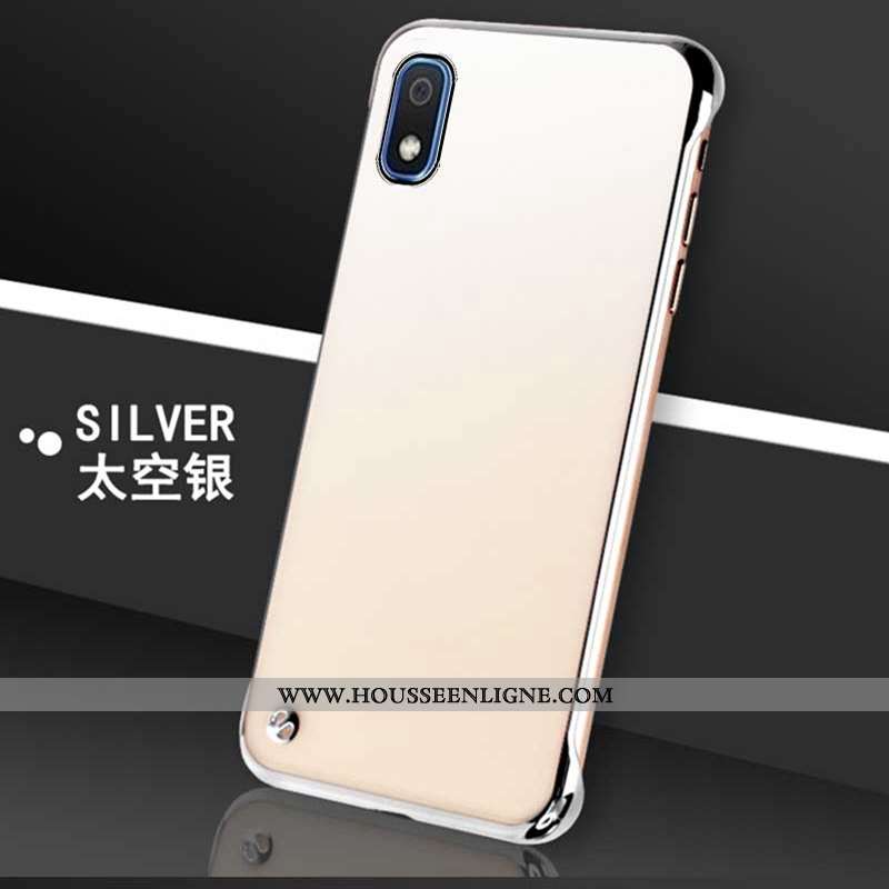Housse Samsung Galaxy A10 Protection Téléphone Portable Rouge Incassable Étoile Étui Coque