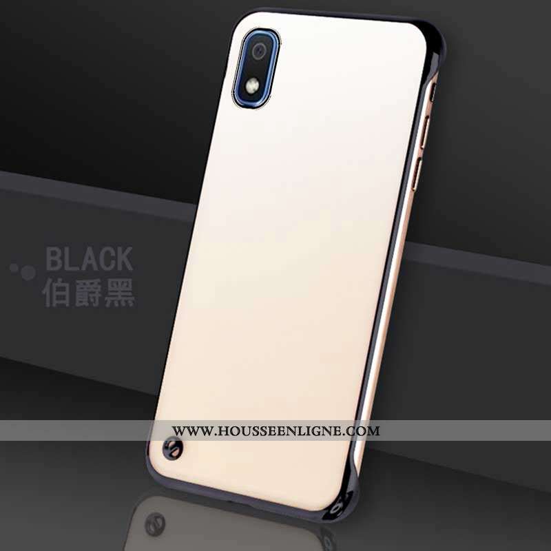 Housse Samsung Galaxy A10 Protection Téléphone Portable Rouge Incassable Étoile Étui Coque