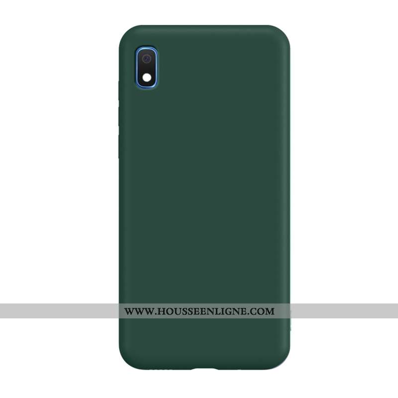 Housse Samsung Galaxy A10 Tendance Légère Tout Compris Vert Étui Coque Légères Verte