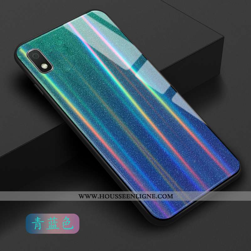 Housse Samsung Galaxy A10 Verre Protection Tout Compris Étoile Étui Vert Coque Verte