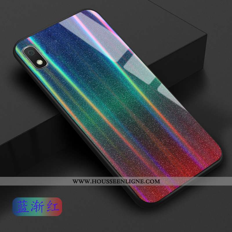 Housse Samsung Galaxy A10 Verre Protection Tout Compris Étoile Étui Vert Coque Verte