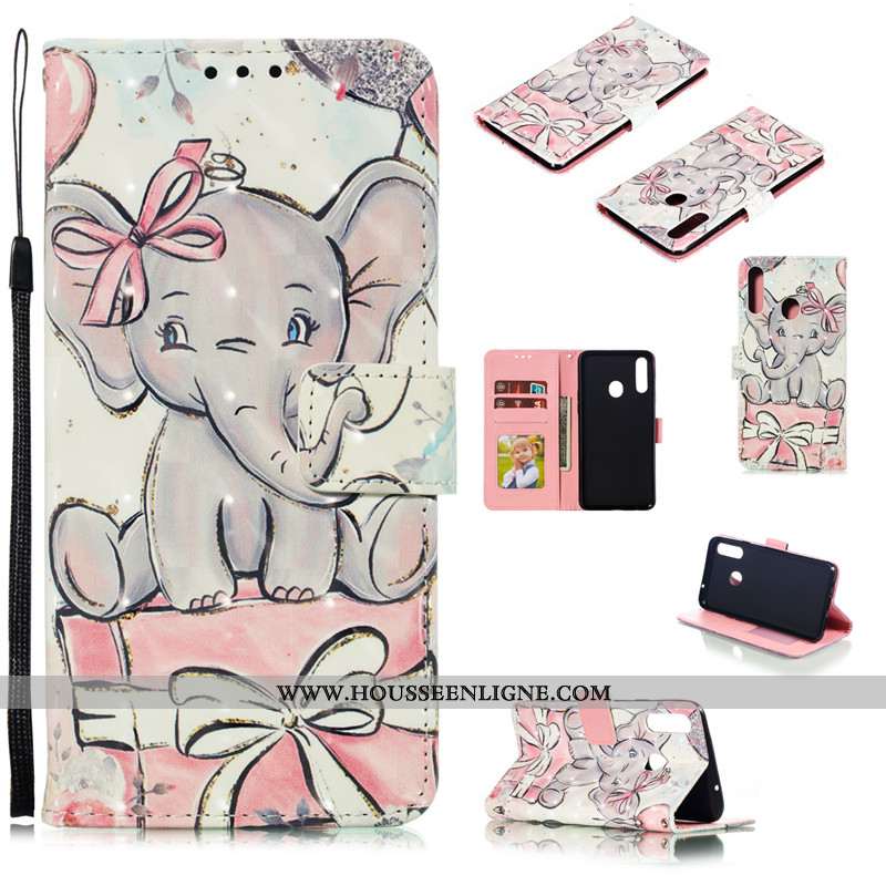 Housse Samsung Galaxy A10s Fluide Doux Protection Étoile Rose Incassable Téléphone Portable Étui