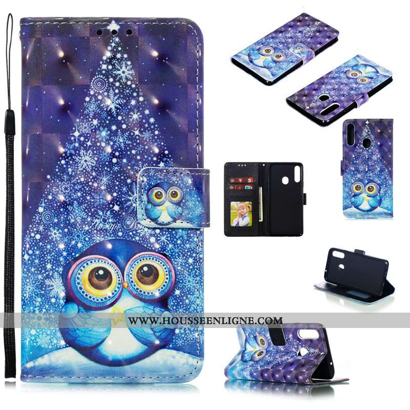 Housse Samsung Galaxy A10s Fluide Doux Protection Étoile Rose Incassable Téléphone Portable Étui