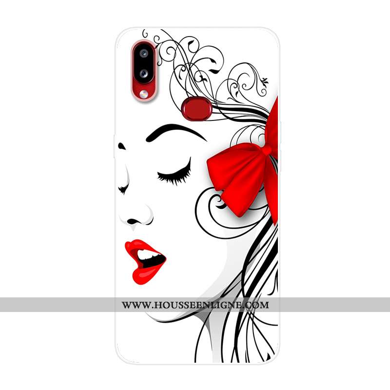 Housse Samsung Galaxy A10s Silicone Étui Incassable Étoile Coque Téléphone Portable Noir