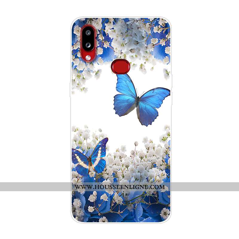 Housse Samsung Galaxy A10s Silicone Étui Incassable Étoile Coque Téléphone Portable Noir